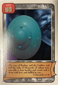 Redemption TCG CCG Limited Buckler Common EXCELLENT Cactus Game Designs - Picture 1 of 2