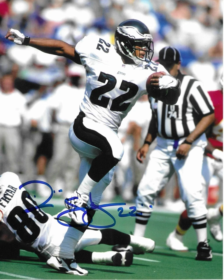 Фотография с автографом дуче Стейли 8 x 10 Philadelphia Eagles футбол сертификат подлинности - Изображение 1 из 1