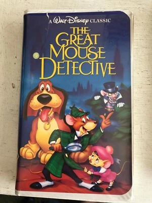 The Great Mouse Detective VHS  - Black Diamond - Image 1 of 2
