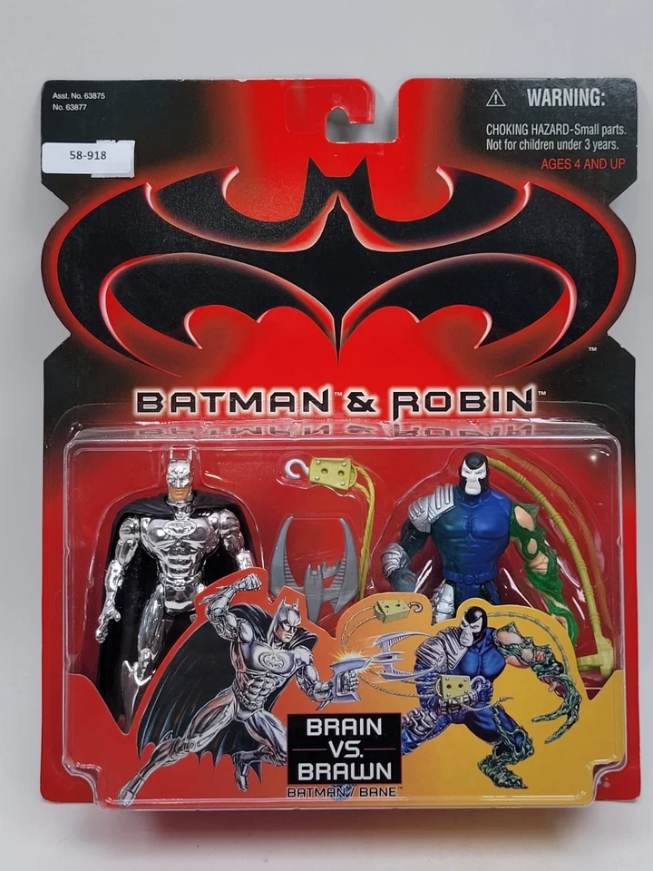 Bane Brain Vs. Brawn Figure Only Kenner 1997 Batman & Robin