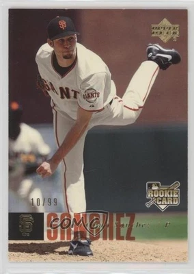 2006 Upper Deck Gold /99 Jonathan Sanchez #1174 - Image 1 of 2