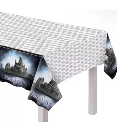 Harry Potter Wizarding World HOGWARTS New Birthday Party Tablecover 54 X 96 in. - Image 1 of 2