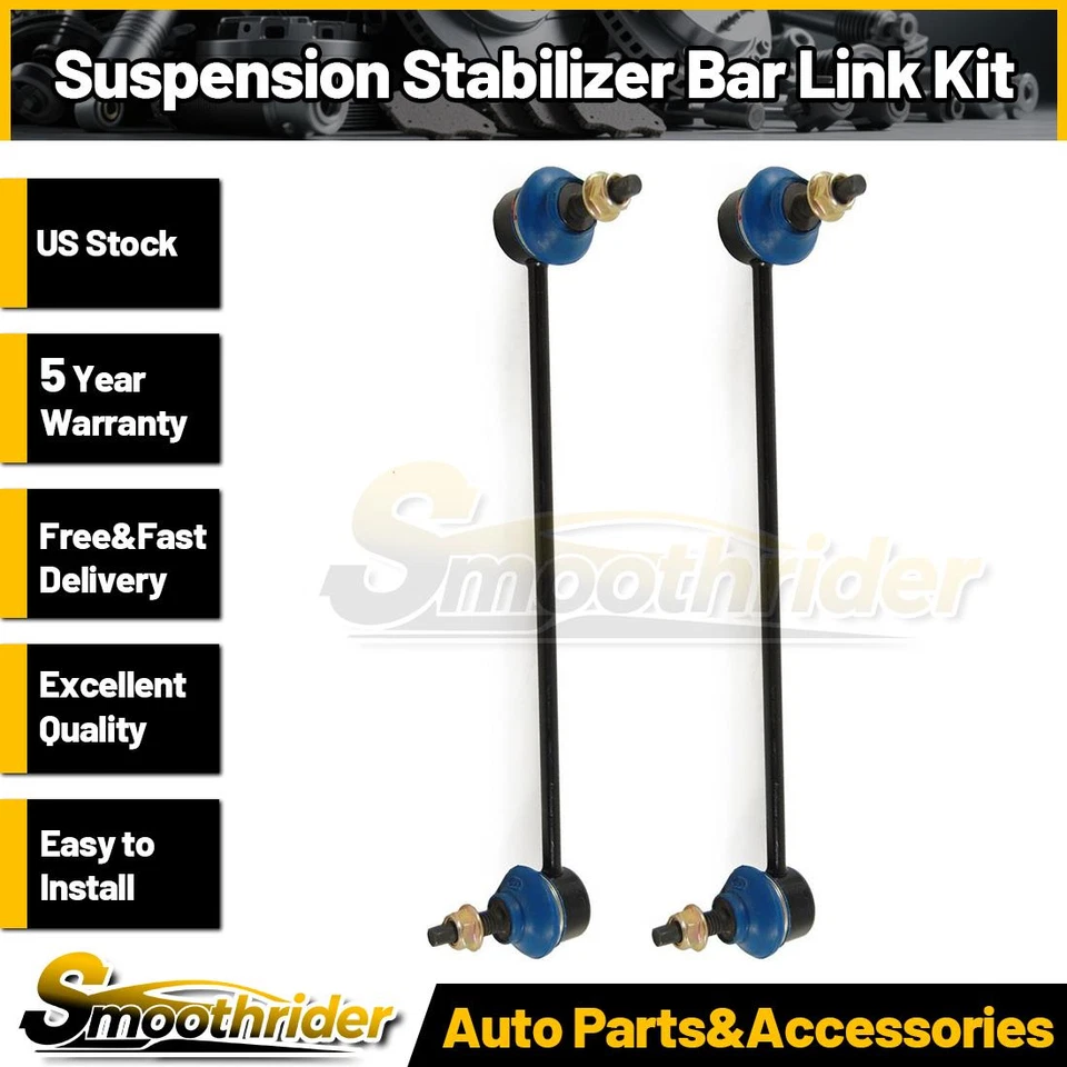 Kit de 2 eslabones de barra estabilizadora delantera para Mercedes-Benz C230 2002-2007 Mevotech Foto 1 de 3