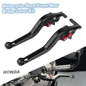 Motocycle Short Front Rear Brake Lever Kit For Honda Forza 300 ADV 350 X-ADV 750 - Picture 1 of 24