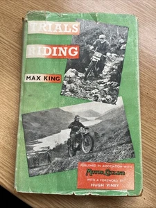 Trials Bike Riding Book By Max King - Imagen 1 de 4
