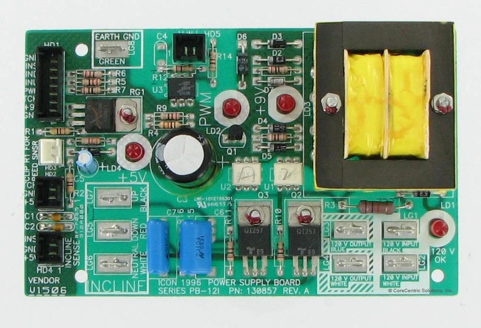 Repuesto de placa de alimentación de cinta de correr de ejercicio CoreCentric para Proform 127684 Foto 1 de 3