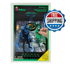 Rare BATMAN FOREVER Sealed COLORFORMS Play Set 1995 Sealed - Picture 1 of 5