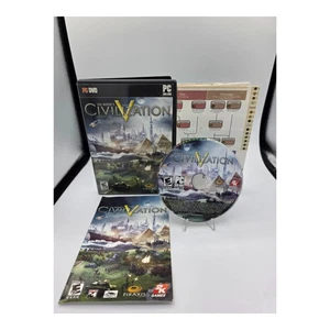 Sid Meier's Civilization V PC DVD-ROM Game 2010 Complete CIB 2K Games Tested - Picture 1 of 8