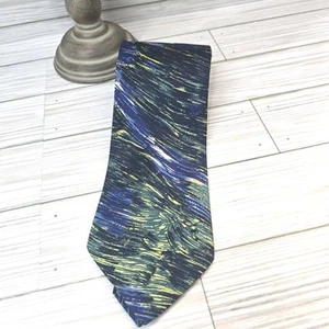 VTG Yves Saint Laurent YSL Tie Paris NY Art to Wear Monet like Impressionism - Picture 1 of 8