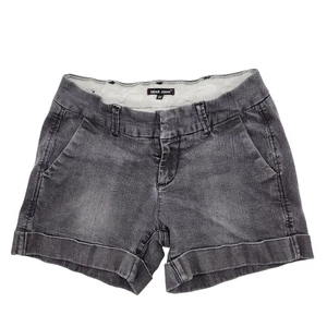 Dear John Jeansshorts Damen 27 Faded Black Low Rise Denim Chino Bündchen - Bild 1 von 5