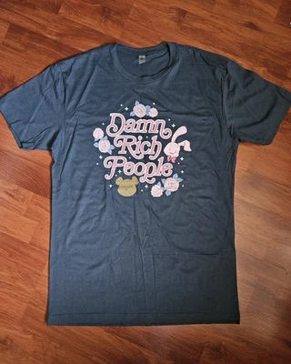 New Ouran high school host club shirt MEDIUM anime t-shirt, damn rich people - Image 1 of 2