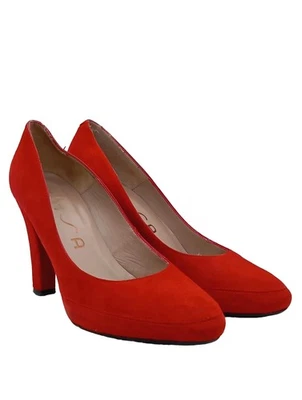 UNISA Tacones de plataforma Mujeres Tacones Talla EU 39 rojo look casual - Imagen 1 de 4