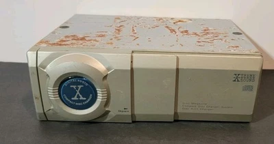 Sony Xplod CD Changer 10-Disc Custom File T68X Silver Audio Untested Complet Kit - Image 1 of 4