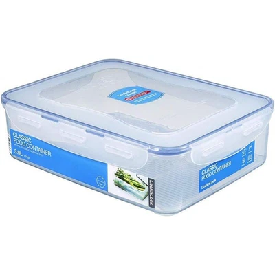 Lock and Rectangular Storage Container, 3.9 L 16.48-cup  - Image 1 of 4