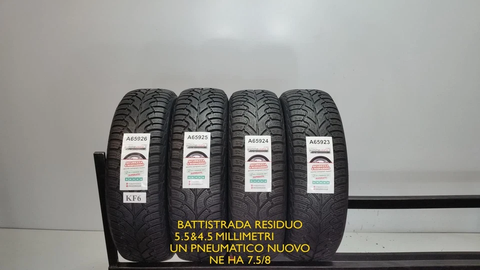 GOMME USATE  TERMICHE 175/65R15 84T FULDA KRISTALL MONTERO 2PNEUMATICI A65926 - Bild 1 von 1