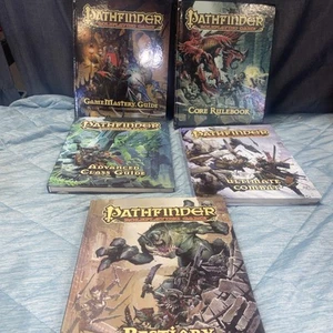 Pathfinder Core Rulebook LOT Hardcover 5 BÜCHER ROLLENSPIEL PAIZO - Bild 1 von 6