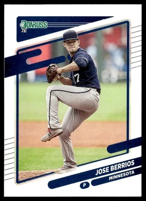 2021 Donruss Jose Berrios Minnesota Twins #164 - Image 1 of 2