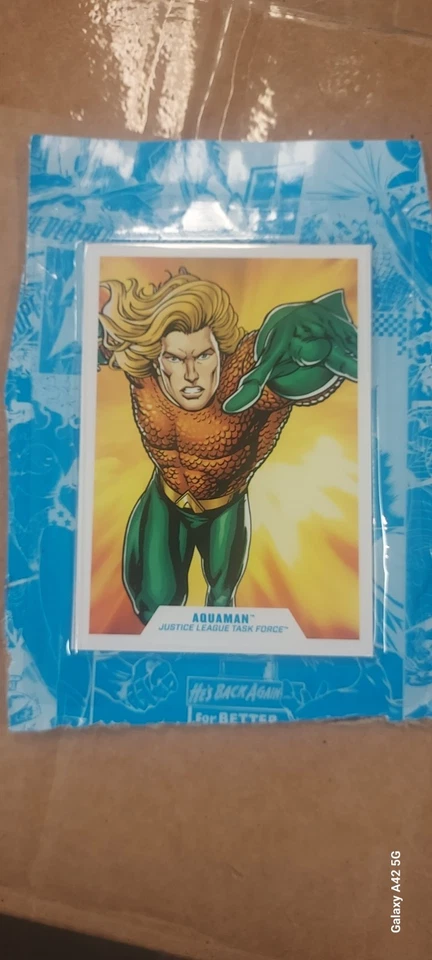 McFarlane DC multiverse Trading collector Card COOL CARD aquaman task force - Photo 1/1