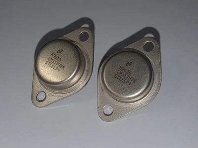 2x LM317HVK STEELP+ REG LINEAR POS ADJ 1.5A TO3-2 National - Image 1 of 4