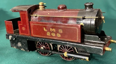 Bowman 0-4-0 LMS live steam 0 gauge locomotive. Complete; Nice cond; ran on air - Image 1 of 4