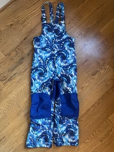 Lands End schneeblau Tarnmuster Latzhose Größe Small 6-7 Jungen - Bild 1 von 6