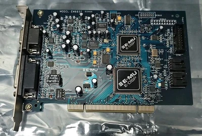 E-MU E-DSP EM8852 PCI DIGITAL / ANALOG SOUNDCARD - NO CABLES - Image 1 of 3