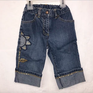 Pantalones de mezclilla bordados de lentejuelas Gymboree al por menor talla 5 - Imagen 1 de 7