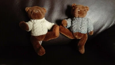 2 PELUCHE HABILLEE - ANNA CLUB PLUSH-15cm assis-20CM debout-collector-rare- - Photo 1/4