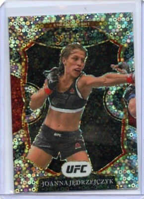 2021 Select UFC Prizms Disco #45 Joanna Jedrzejczyk - Image 1 of 2