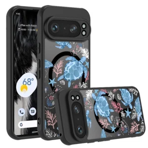 Hai Magnet Handyhülle für Google Pixel 9 Pro XL 9A 8 8A 7 7A Sea Star Cover - Bild 1 von 16