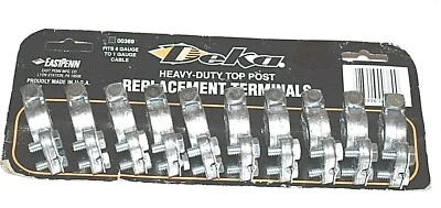 10 terminales de repuesto de batería de poste superior de alta resistencia Deka cable calibre 6 a 1  Foto 1 de 4