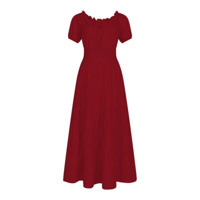 Women Victorian Medieval Dress Renaissance Gothic Cosplay Costume Princess Gown - Image 1 of 4