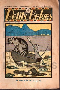 PETITS BELGES ( TREMPLIN ) 1934 n° 43 28/10/1934 BE/BE+ - Picture 1 of 1