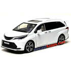 2020 Toyota Sienna 1:24 Scale Diecast Model White by Mijo Exclusives