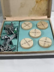 Vintage Signature Sewing Machine Cams and Accessory Presser Feet In Original Box - Picture 1 of 5