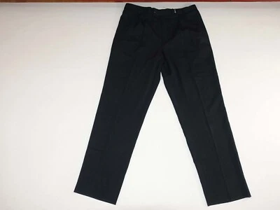 Pantalones de vestir Cutter & Buck de microfibra para hombre 42 nuevos con etiquetas dobladillos negros sin terminar Foto 1 de 4