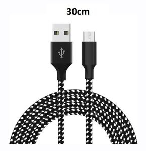 Braided Micro USB Cable, Fast Charger Cord Rapid Charging Cable, Data Sync Cable