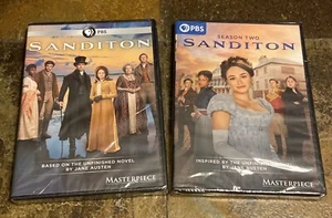 Sanditon Seasons 1+2 Jane Austen PBS Masterpiece (2021 DVD) New & Sealed! - Picture 1 of 3