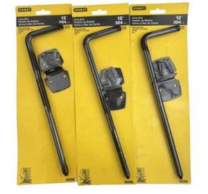 Five Stanley 53-2500 Bullone a canna 12" per cancelli con viti Nero - Foto 1 di 9