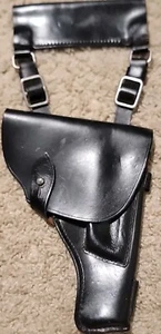 Tokarev TT-30 TT-33 TTC Russian naval Belt Holster Black Leather Ussr Combloc - Picture 1 of 9