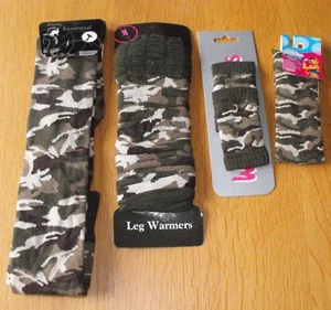 Army Camouflage Headbands or Wristands Fancy Dress - Picture 1 of 7