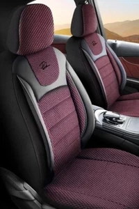 For Car Panda Cover PANDA PRESTIGE Series Woven Fabric Full Car Seat Cover Set - Imagen 1 de 6
