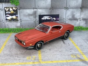 1971 Ford Mustang Mach 1 Weathered Customized 1/64 Diecast Barn Find Project Car - Picture 1 of 13
