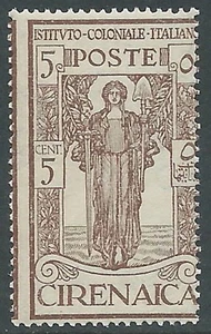 1926 CIRENAICA PRO ISTITUTO COLONIALE 5 CENT MNH ** - CZ2-3 - Picture 1 of 1