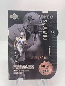 1998 Upper Deck Define the Game Silver Die-Cuts /1500 Emmitt Smith #DG12 HOF - Picture 1 of 2