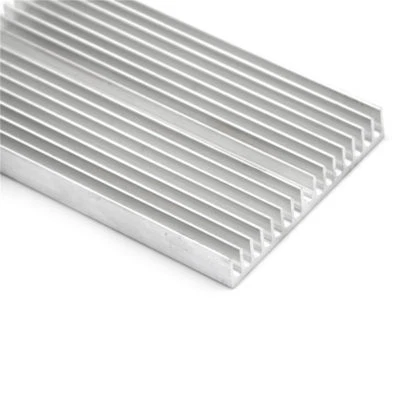 100x60x10mm Aluminum Heatsink For High Power TEC, LED, Amplifier, Transistor US - Image 1 of 4