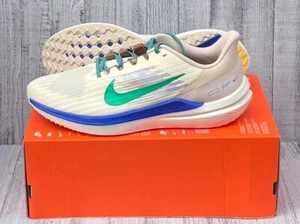 MENS NIKE WINFLO 9 PRM RUNNING SHOES / SIZE 11 / COCONUT MILK-STADIUM GREEN - Picture 1 of 5