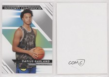 2022 Upper Deck Goodwin Champions Blank Back Darius Garland #59