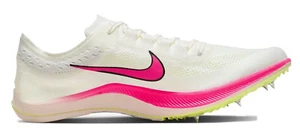 Nike ZoomX Dragonfly Distance Track Shoes~Mens 13~Spike~NEW~White/Pnk~CV0400-101 - Picture 1 of 7