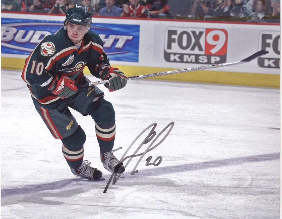 Цветная фотография с автографом 8 x 10: Мариан Габорик — Minnesota Wild - Изображение 1 из 1